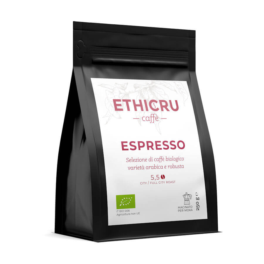 Café Espresso Ethicru (250g - 500g - 1.000g - 5.000g - Cápsulas Nespresso -  pods) - Milano - Wikifarmer