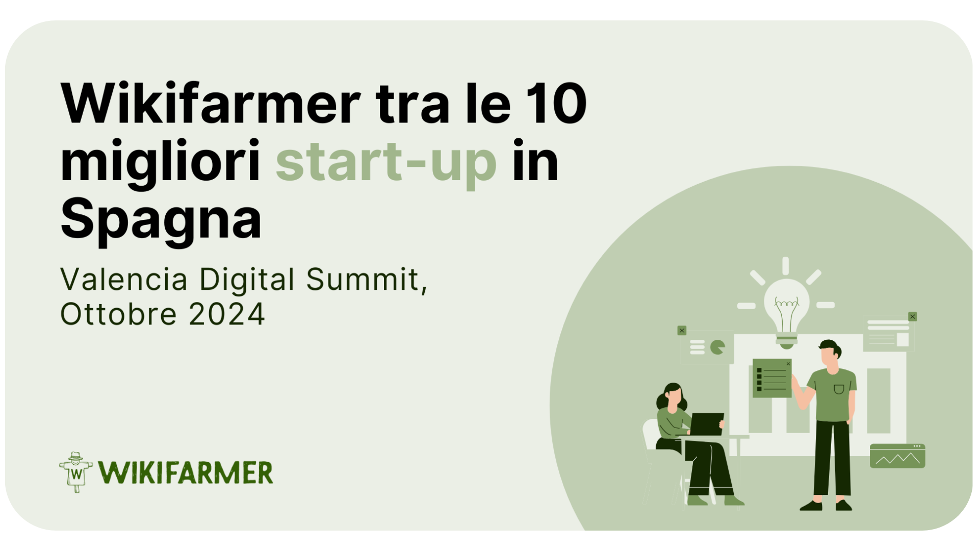 Wikifarmer è tra le 10 migliori start-up del Valencia Digital Summit