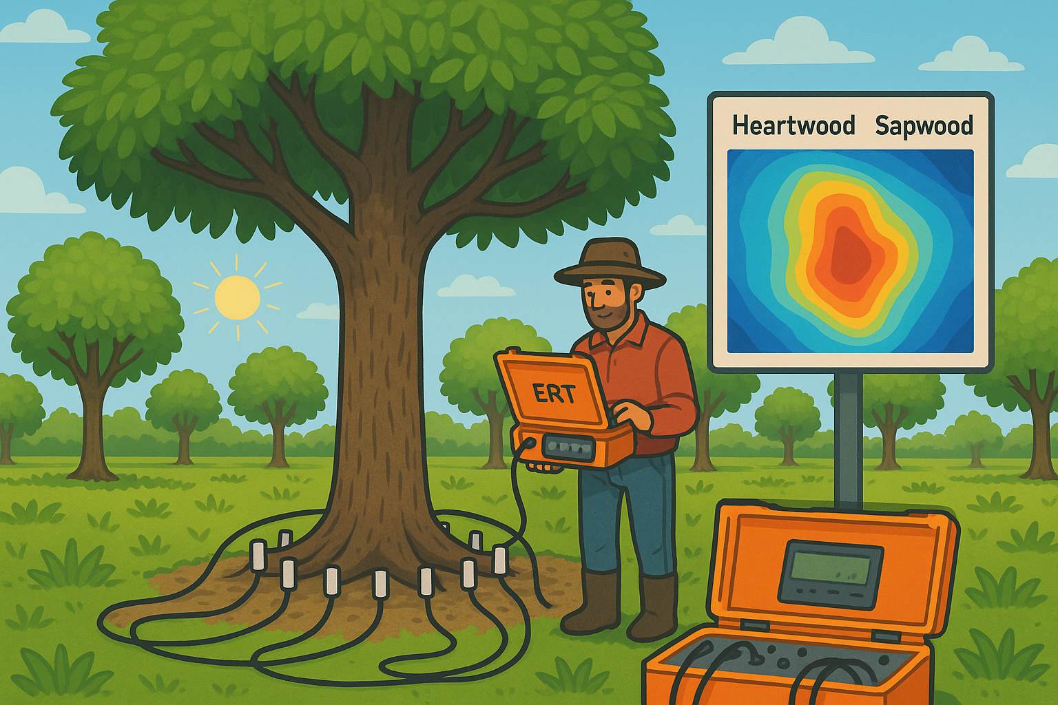 Heartwood Estimation in Sandalwood Trees: A Practical Guide for Farmers