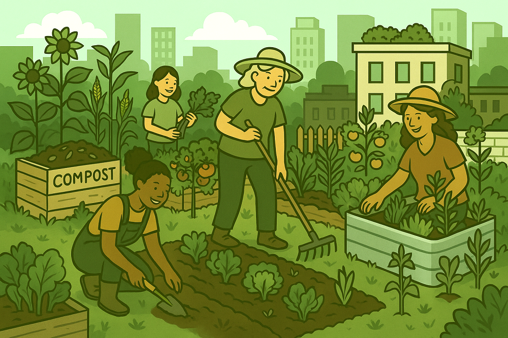 Women cultivating in the city The role of women in urban regenerative agriculture Women cultivating in the city: The role of women in urban regenerative agriculture