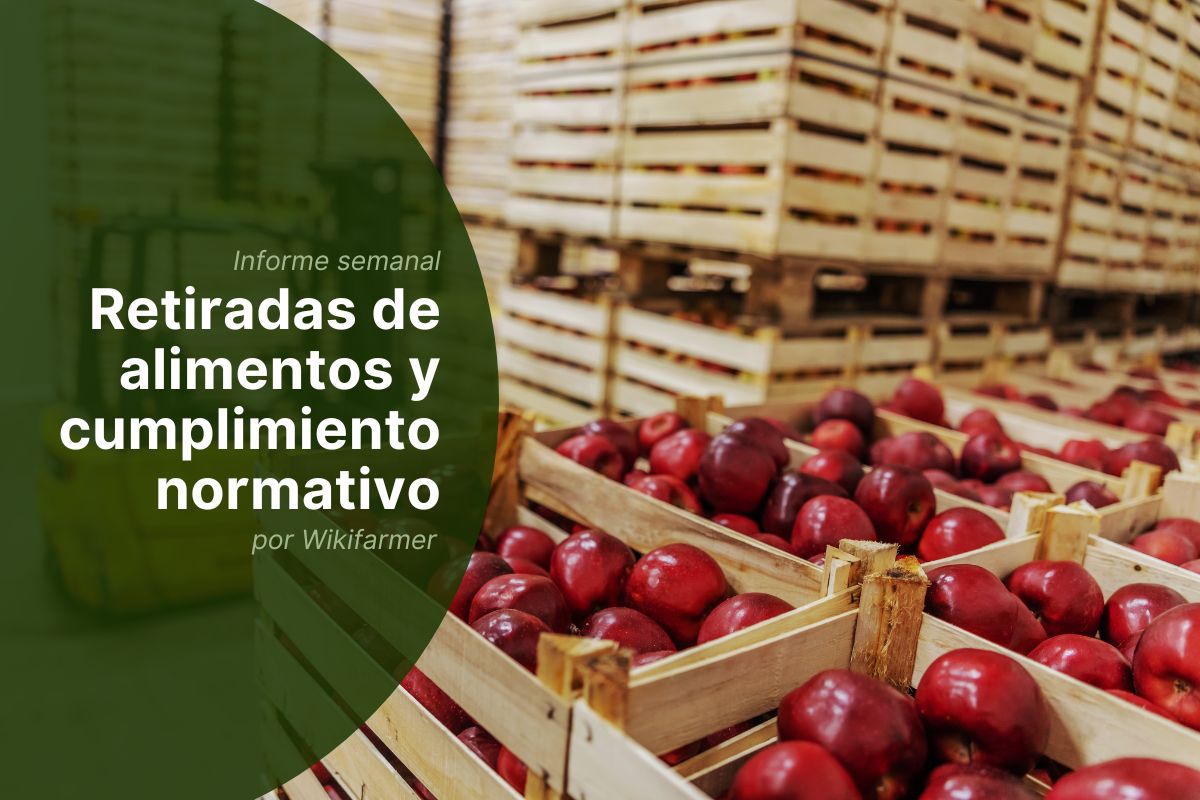 Retiradas de alimentos y cumplimiento normativo Retiradas de alimentos en Europa: semana 41, 2025