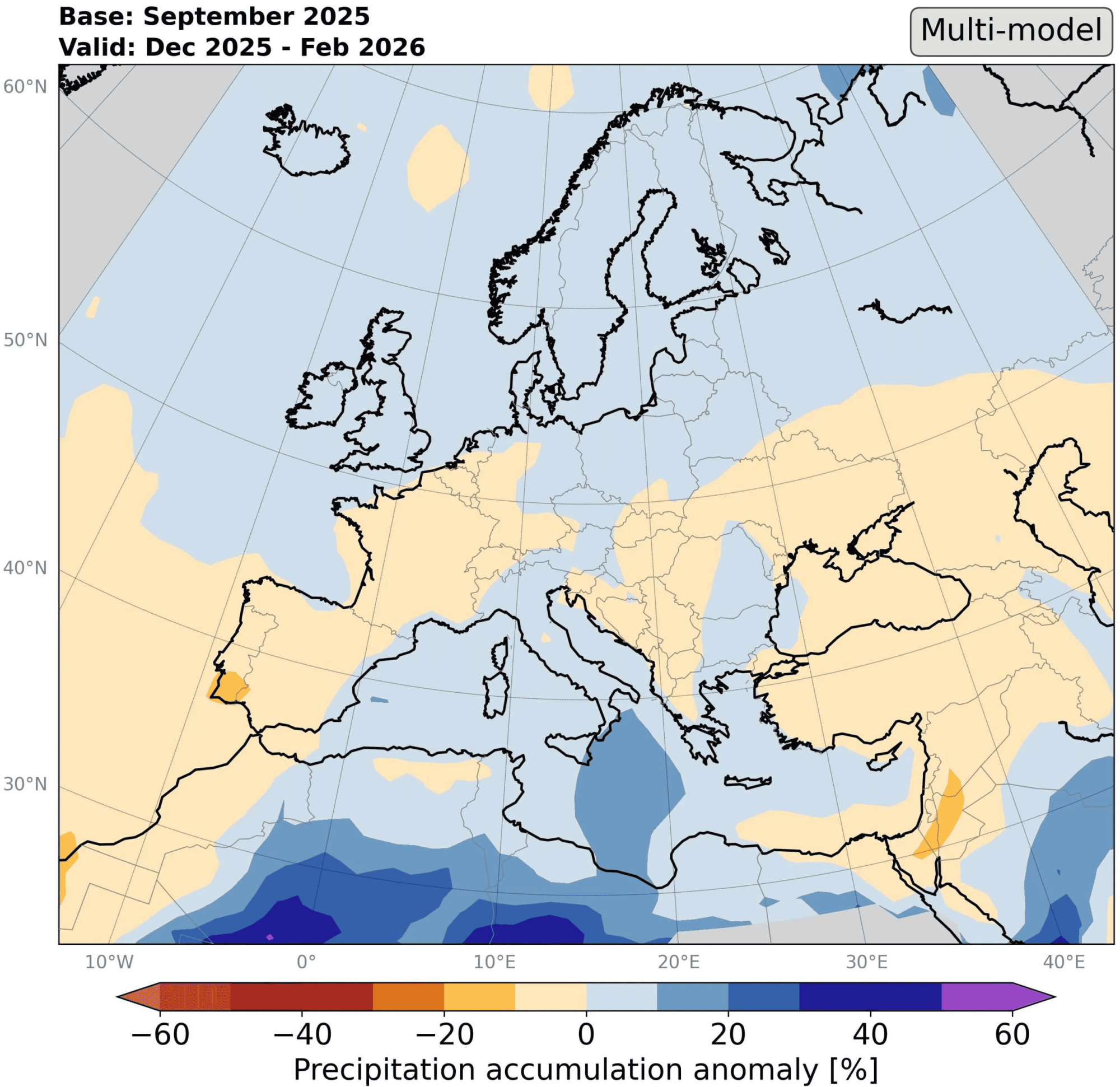 Seasonal weather forecast & agricultural outlook for Europe: December ...