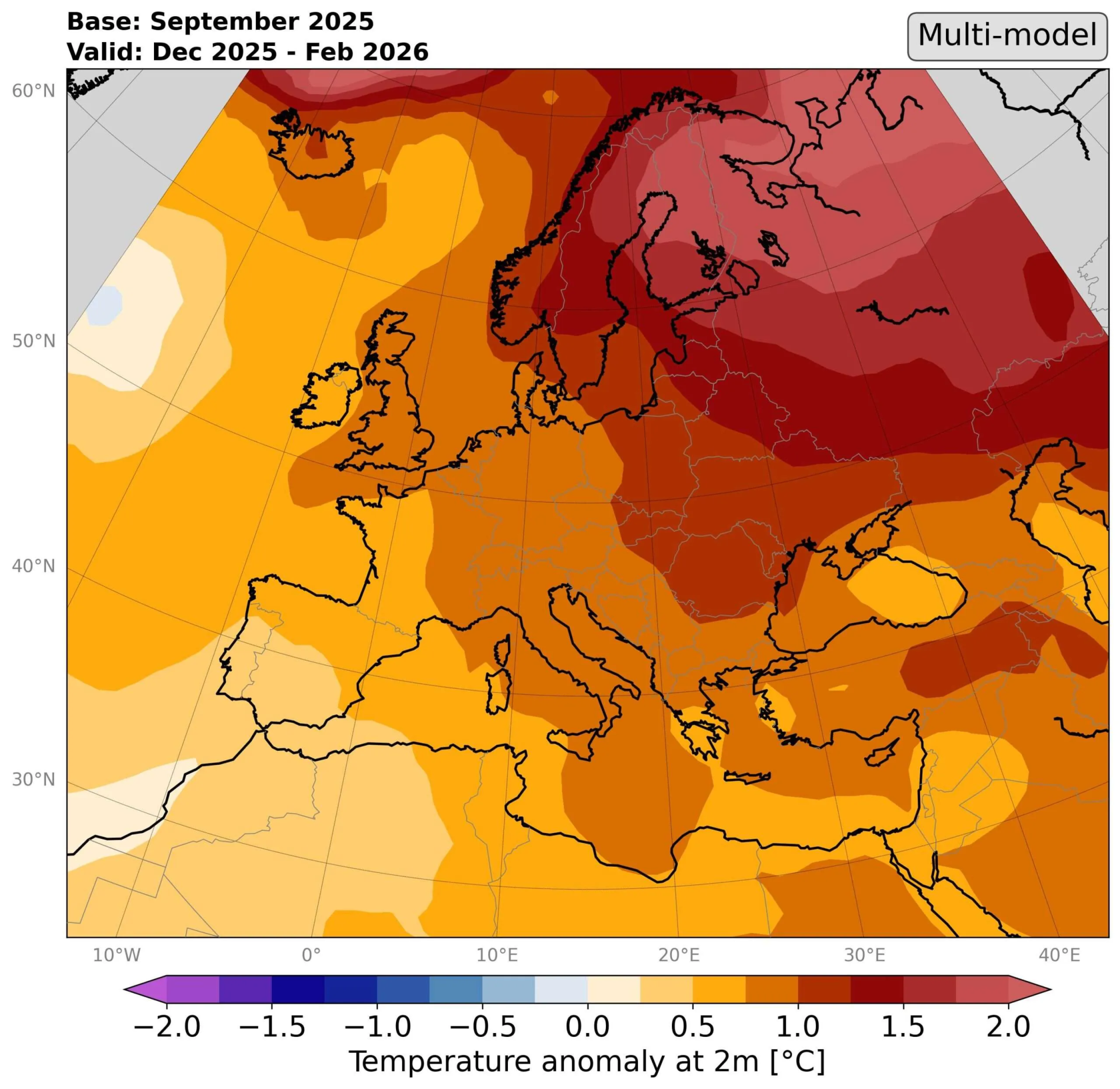 Seasonal weather forecast & agricultural outlook for Europe: December ...