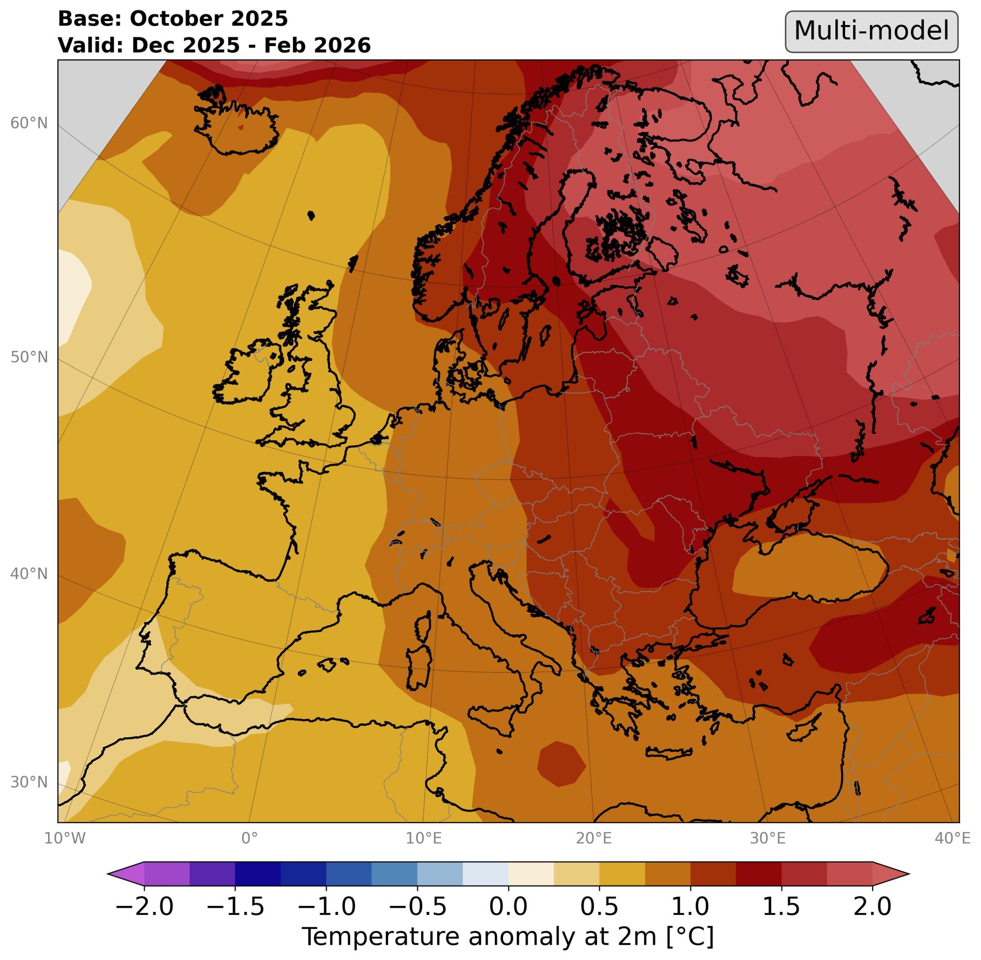 Seasonal weather forecast & agricultural outlook for Europe for the ...