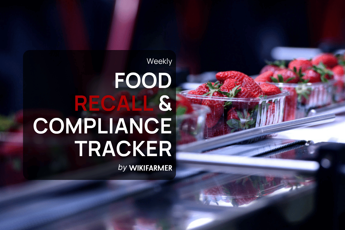 Food recalls in Europe: Week 45, 2025