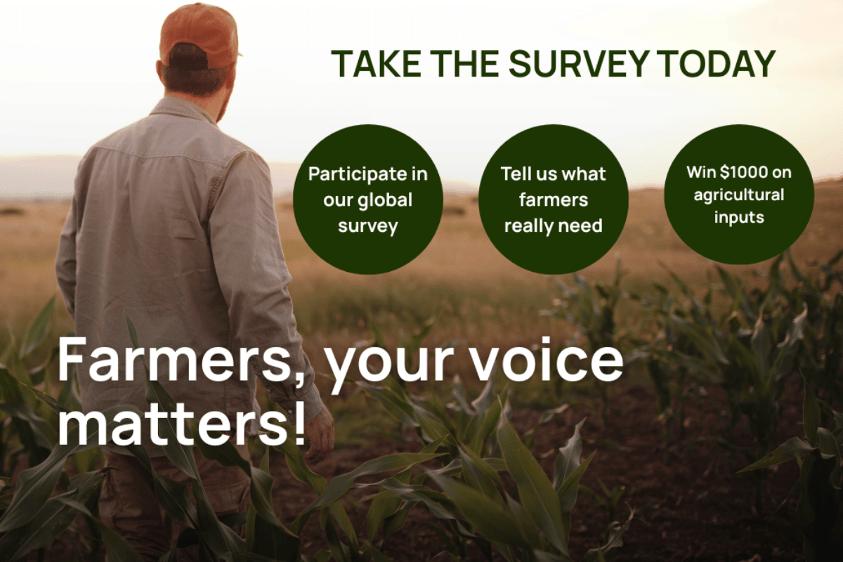 Your voice matters: Why we’re launching a global farming survey Your voice matters: Why we’re launching a global farming survey