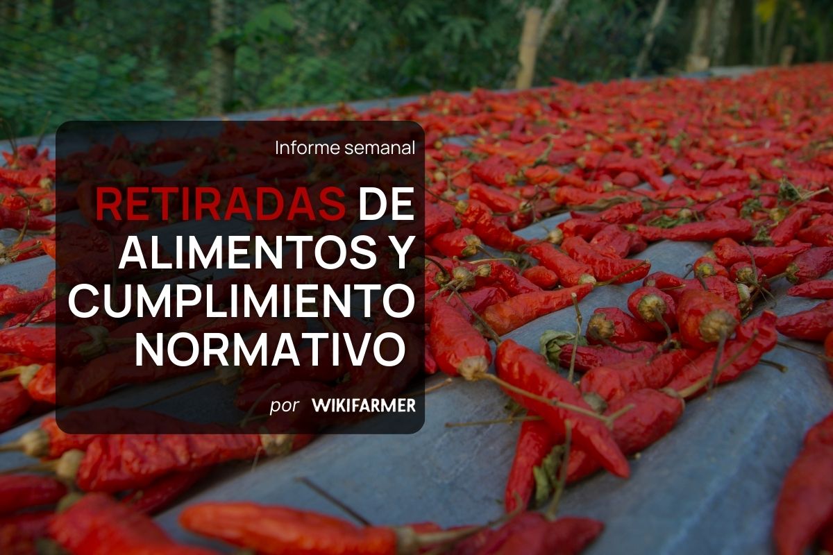 Informe semanal de retiradas de alimentos en Europa Pimientos picantes de Camboya rechazados por contener ocho pesticidas