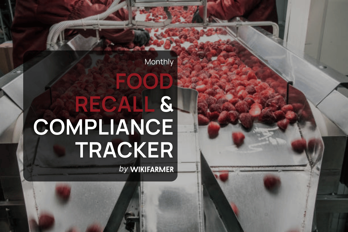 February food recalls in Europe monthly analysis. February’s 356 EU food recalls map the pressure points for produce trade