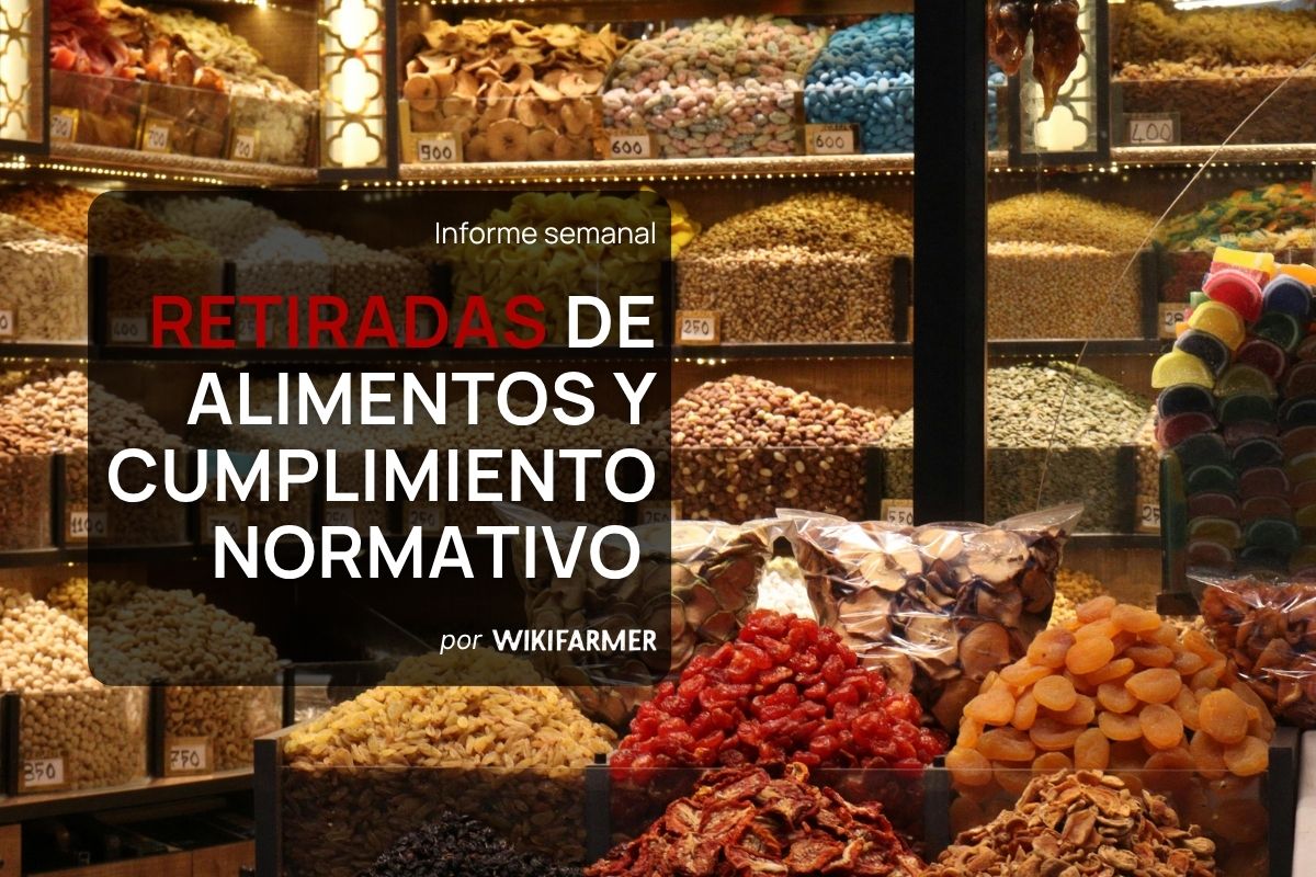 Tu boletín semanal de retiradas de alimentos en Europa 108 alertas alimentarias en la UE Las micotoxinas se duplican en una semana: 108 alertas alimentarias en la UE