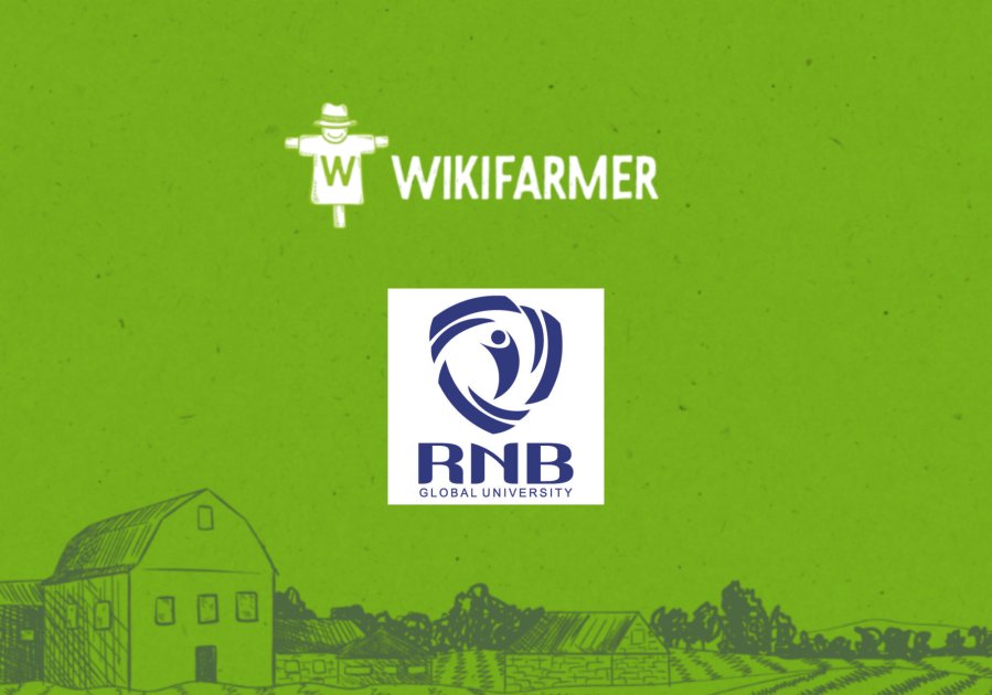 Partnership between Wikifarmer and RNB Global University