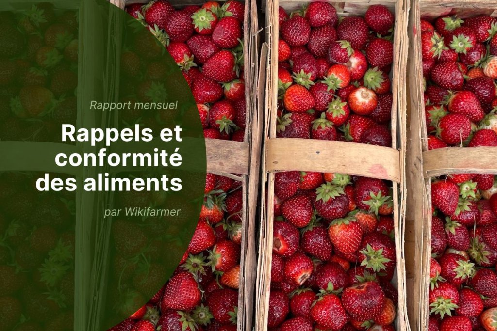 Analyse mensuelle des rappels de produits alimentaires : juillet