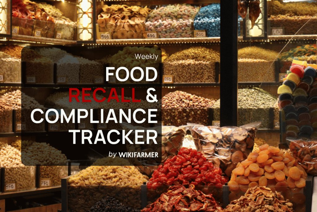 Mycotoxins doubled in a single week — 108 EU food recall alerts last week