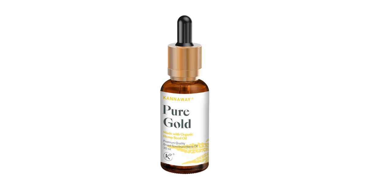 KANNAWAY キャナウェイCBDオイルPure Goldピュアゴールド 