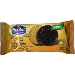 Μπισκότα με μαύρη σοκολάτα χωρίς αυγό & φοινικέλαιο 12x80gr 