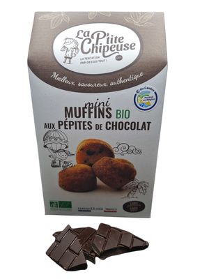 Mini Κέικ Σοκολάτας madeleine Βιολογικό