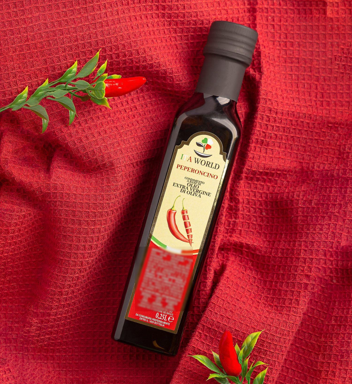 Flavored Extra Virgin Olive Oil with Chili Imperia Wikifarmer