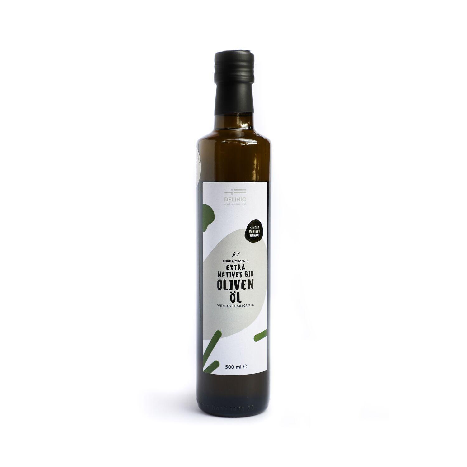 Extra virgin organic olive oil Manaki, 500 ml - Drosia - Wikifarmer