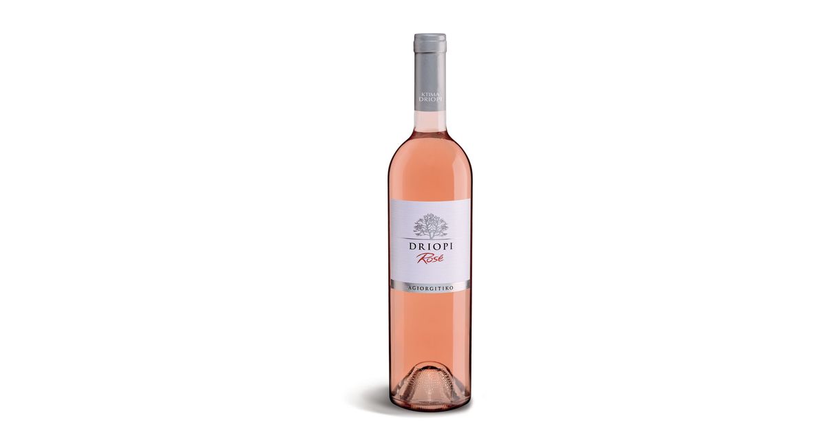 Driopi Rose Wine 750ml-Package of 6 pieces - Rizes Arkadias - Wikifarmer