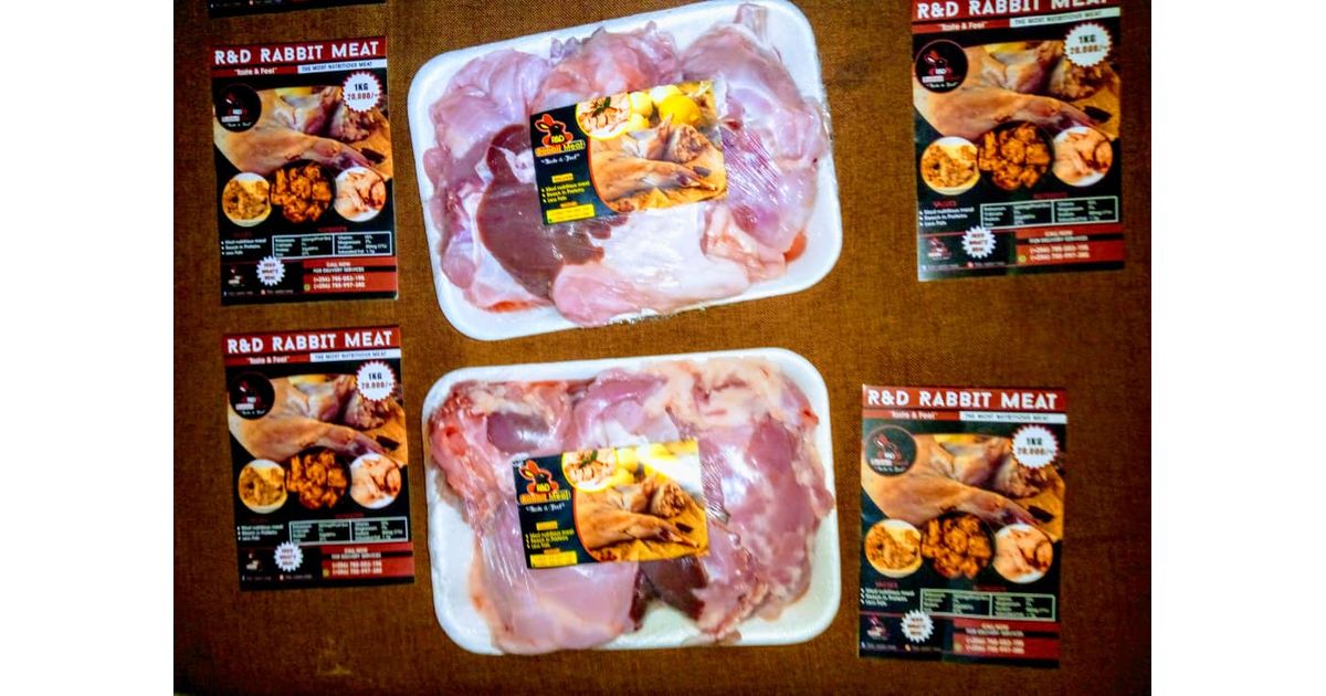 1kg rabbit meat kampala Wikifarmer