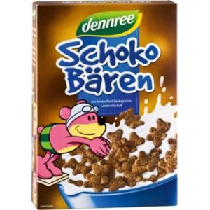 Choco bear-shaped cereals (box) 6x250gr  