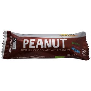 Milk chocolate bar with peanuts (gluten-free) 24x40gr