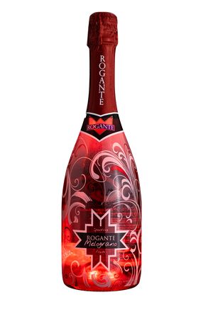 Rogante Melograno - Fruity Sparkling Wine 75CL, 11% Luminous Bottle