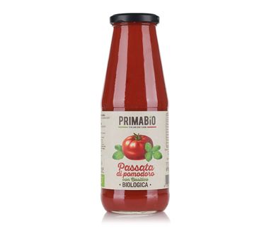 Organic Tomato Puree with Basil 690g - Rignano Garganico - Wikifarmer