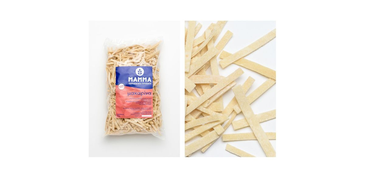 Pasta artesanal Makarina MAMMA 500gr Katerini Wikifarmer