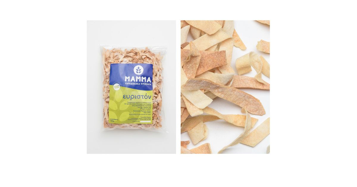 Pasta artesanal Evriston MAMMA 500gr Katerini Wikifarmer