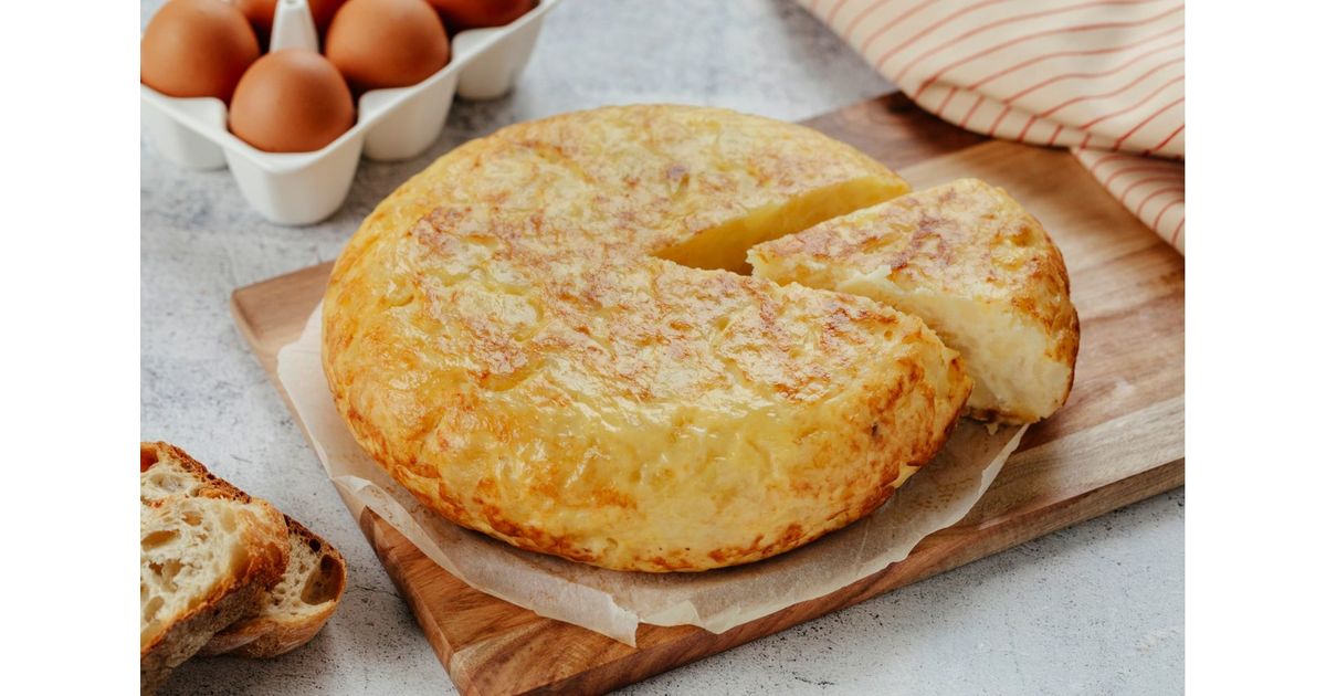 Tortilla de Patatas con cebolla 300 grs. Sevilla Wikifarmer