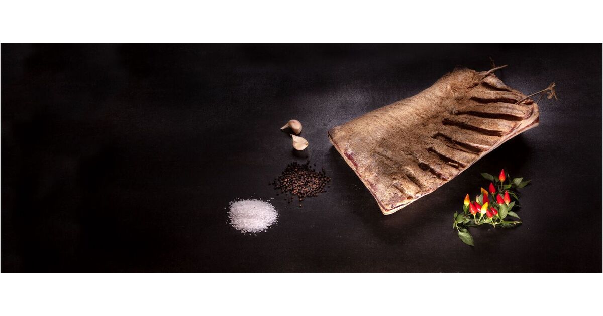 PANCETA MAGRA CURADA DE UNOS 2,5 KG Poggetto Wikifarmer