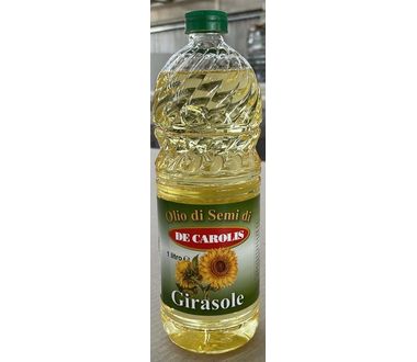 Aceite de girasol - Botella PET de 1L - Etiqueta italiana o francesa. -  Cisterna di Latina - Wikifarmer