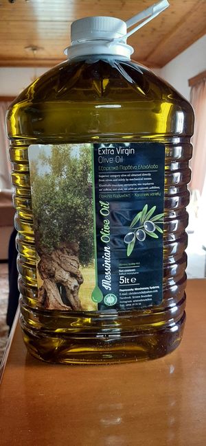  Huile d'olive extra vierge de Messénie 5L