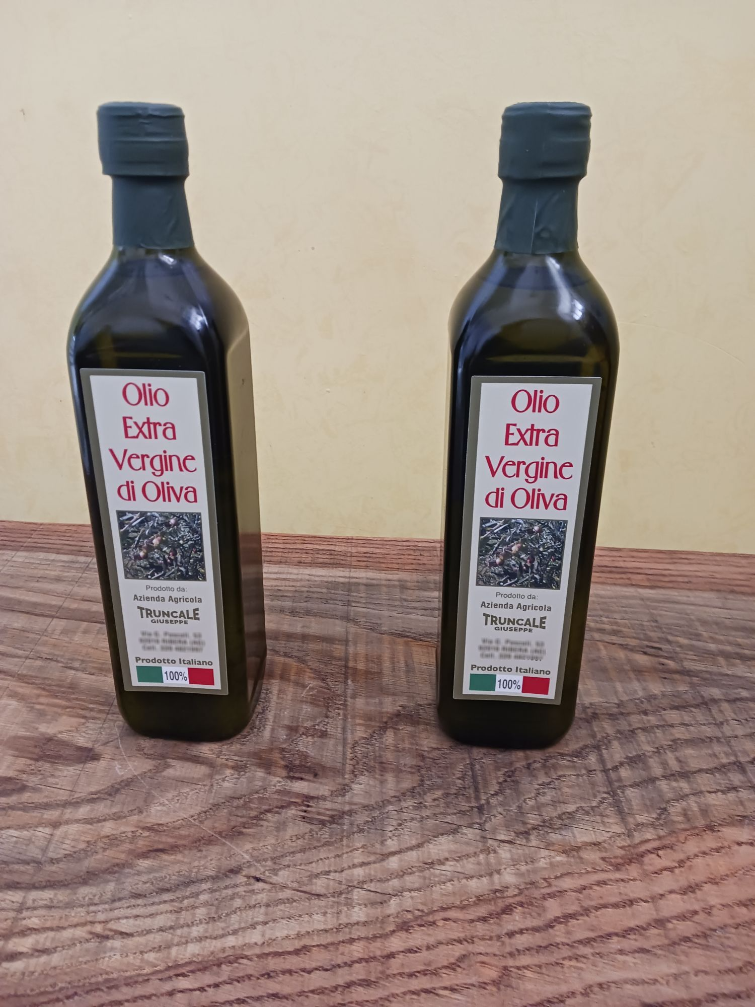 Extra Virgin Olive Oil, Nocellara variety - 750 ml glass bottle