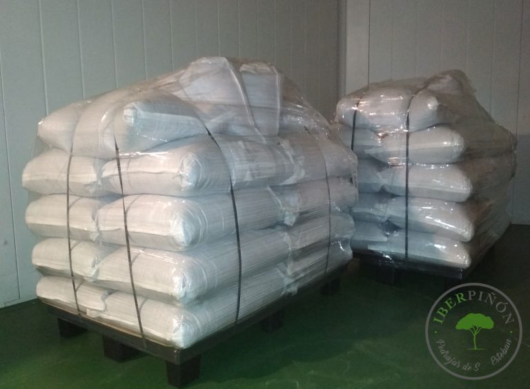 Pine nuts kernels Pinus pinea Origin: Spain. 25 Kg bag