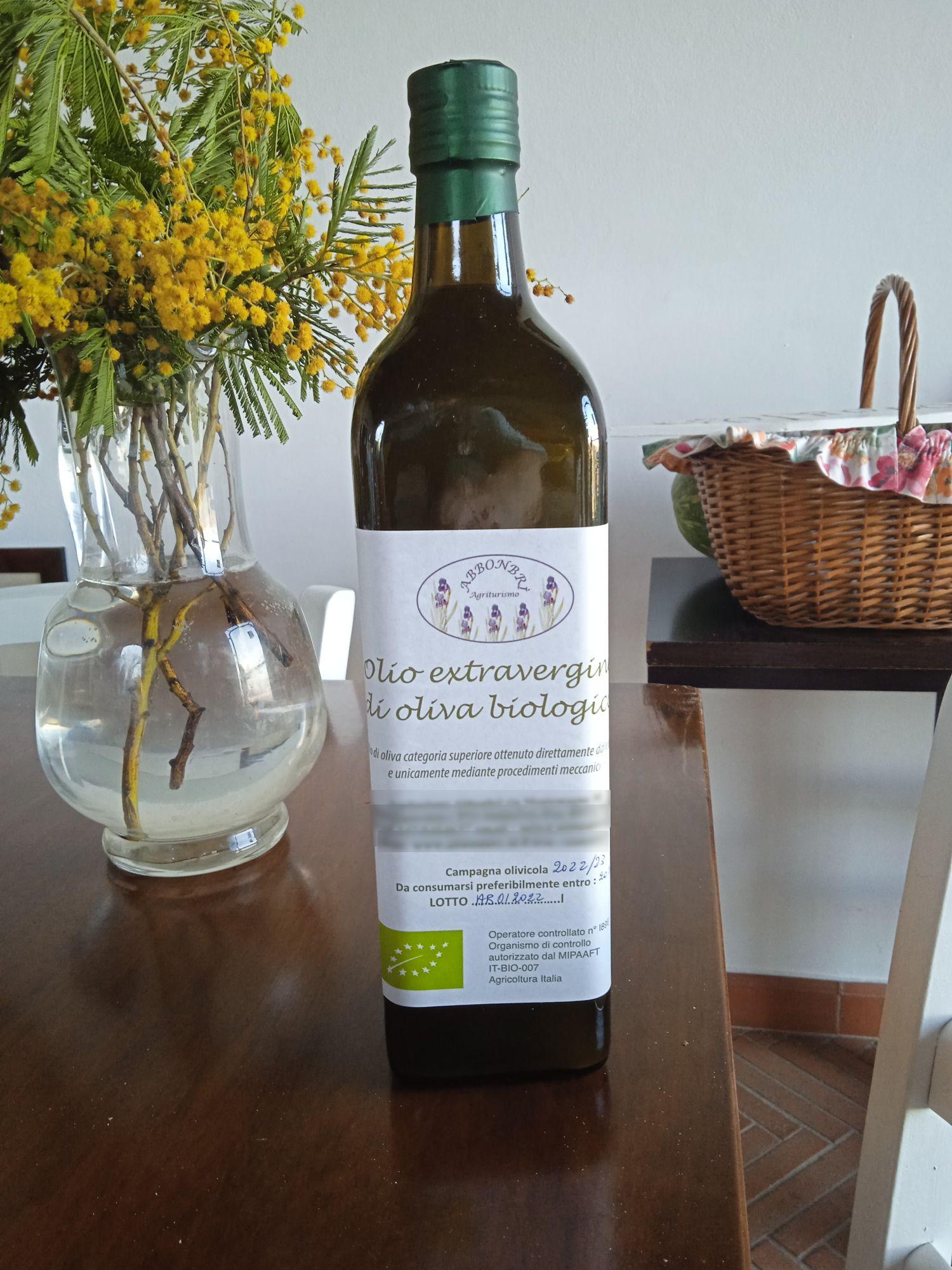 Certified Organic Extra Virgin Olive Oil 1LT