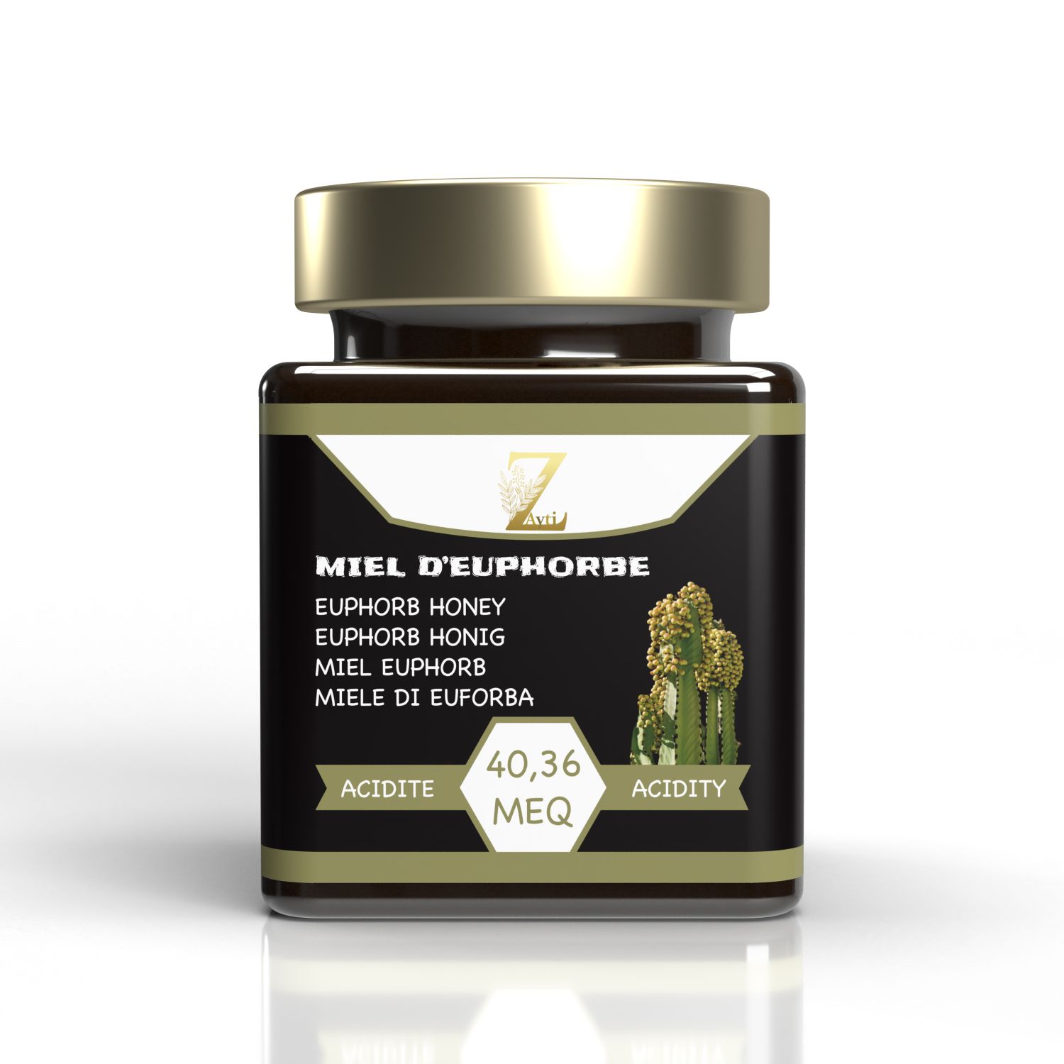 100% pure & Natural Euphorbia Honey . Real Premium Raw Honey (Daghmous) - 300g