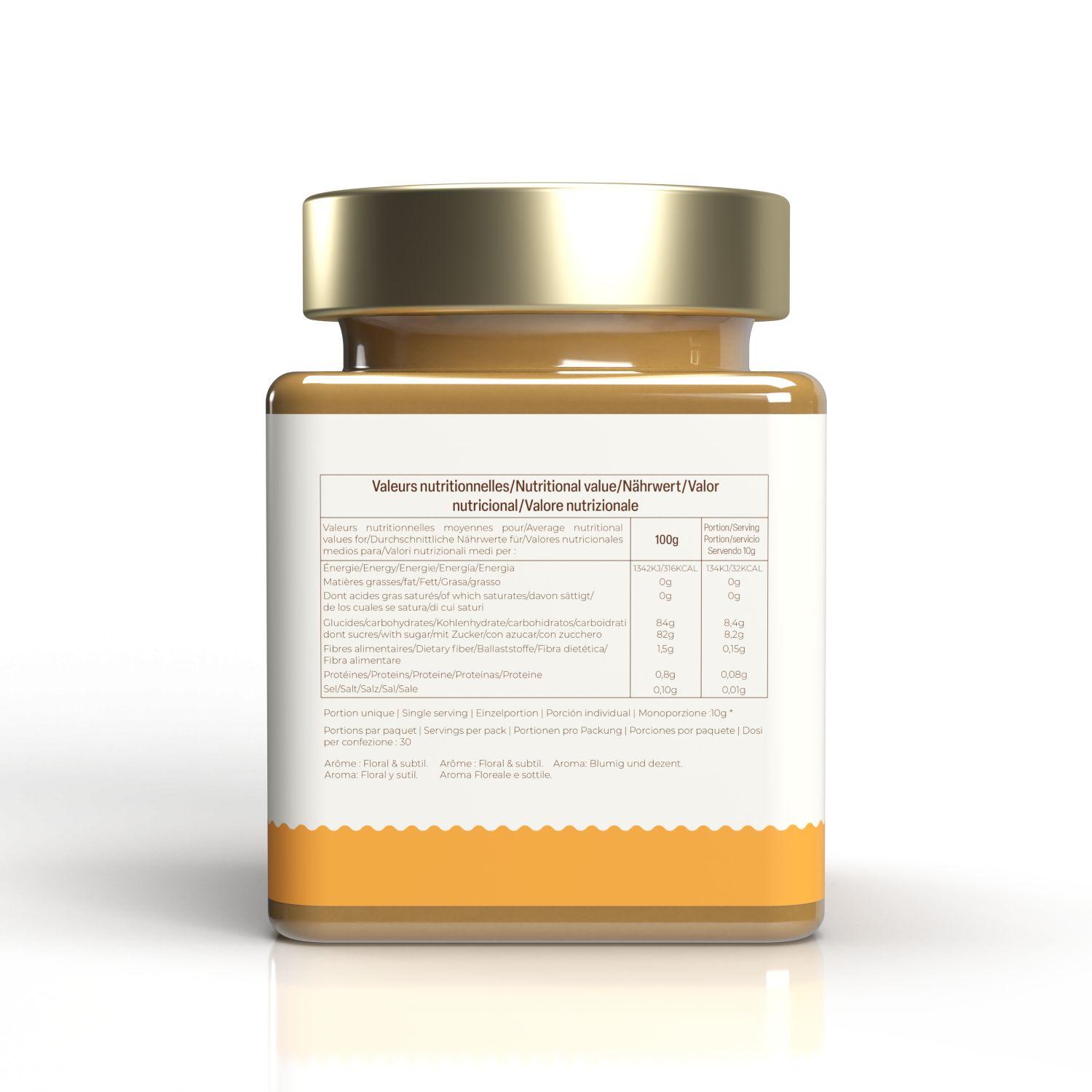 Russian White Honey - 300g