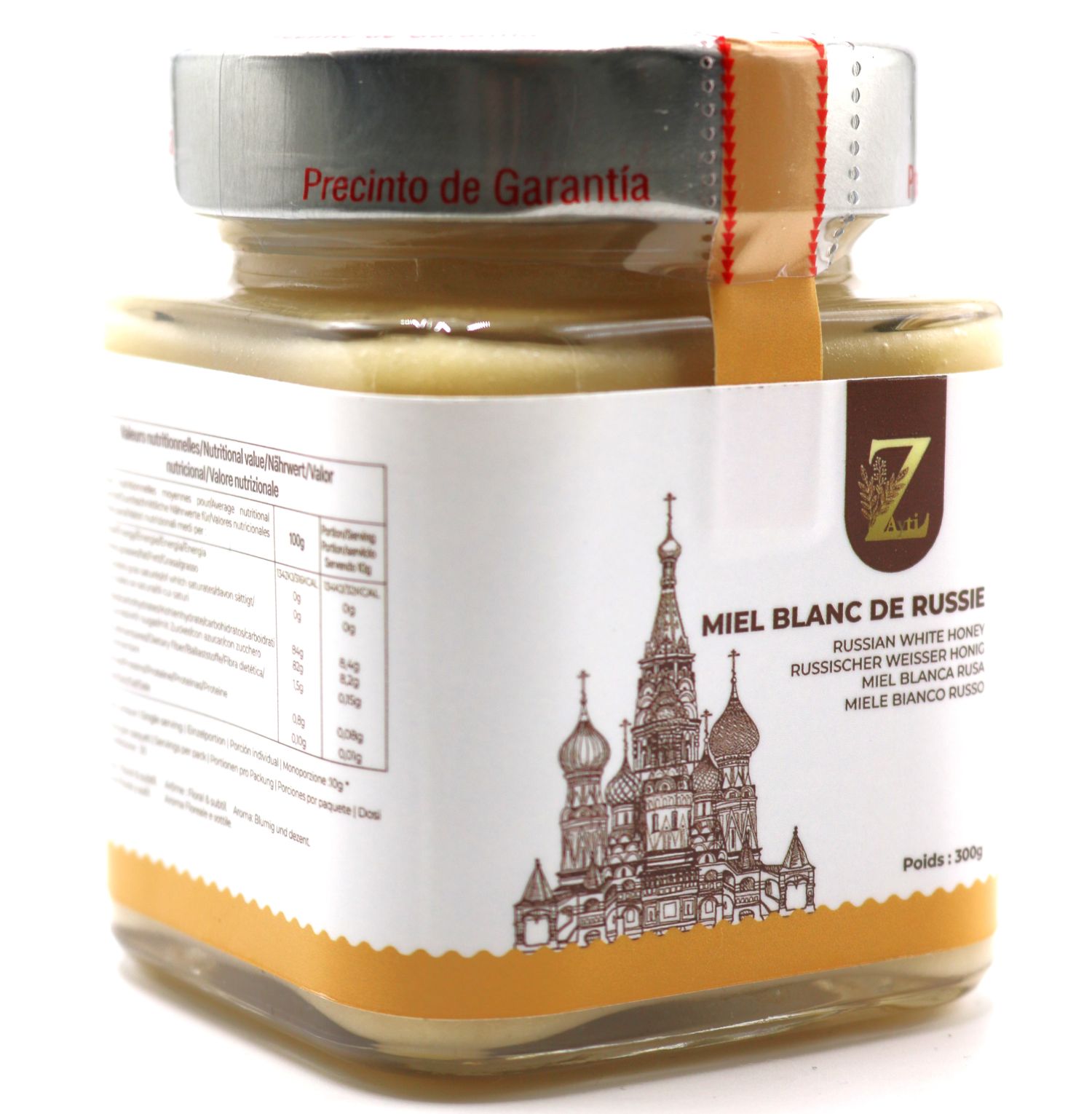 Russian White Honey - 300g