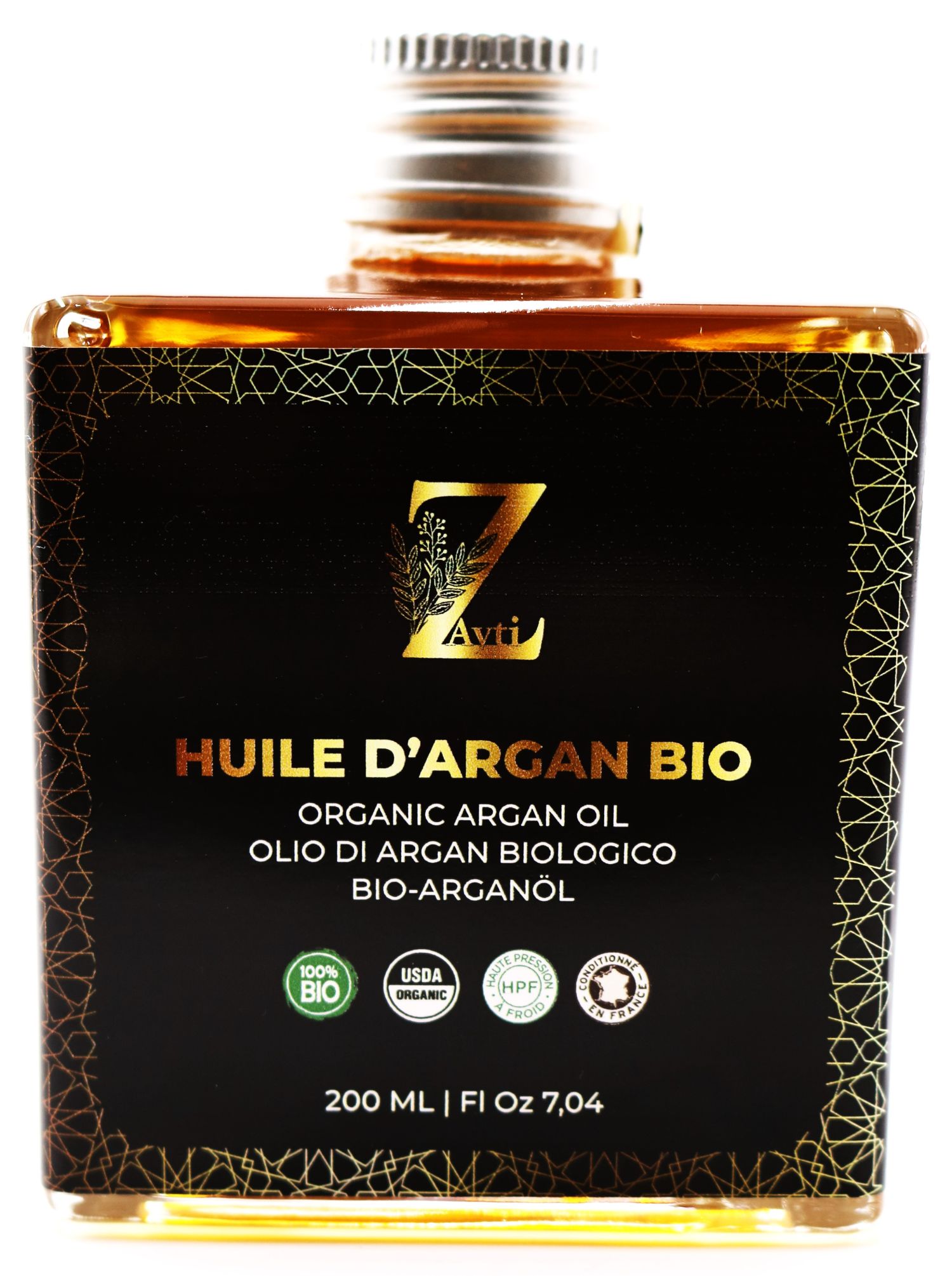 Moroccan Culinary (Food) Argan Oil - Cold Pressed - 200ml