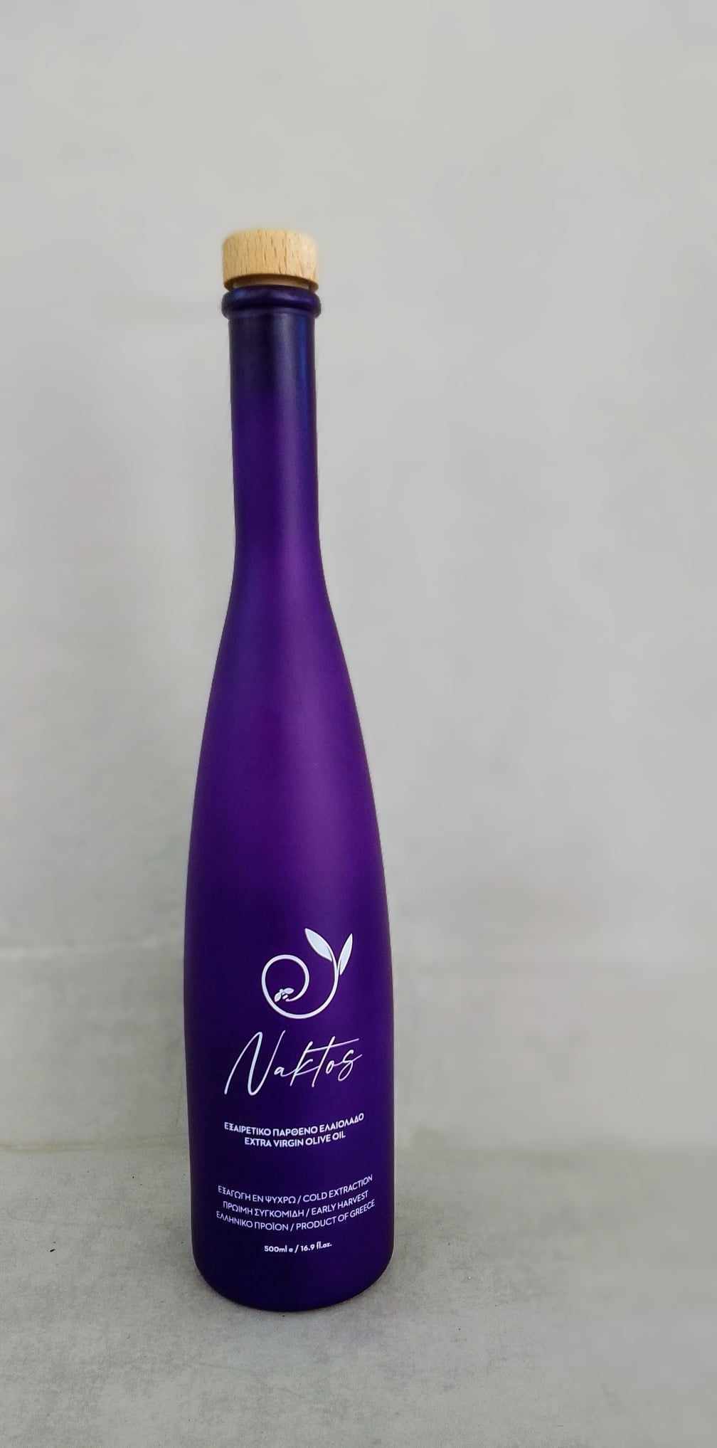 Extra Virgin Olive Oil Koroneiki of Patras 500ml - Glass packaging