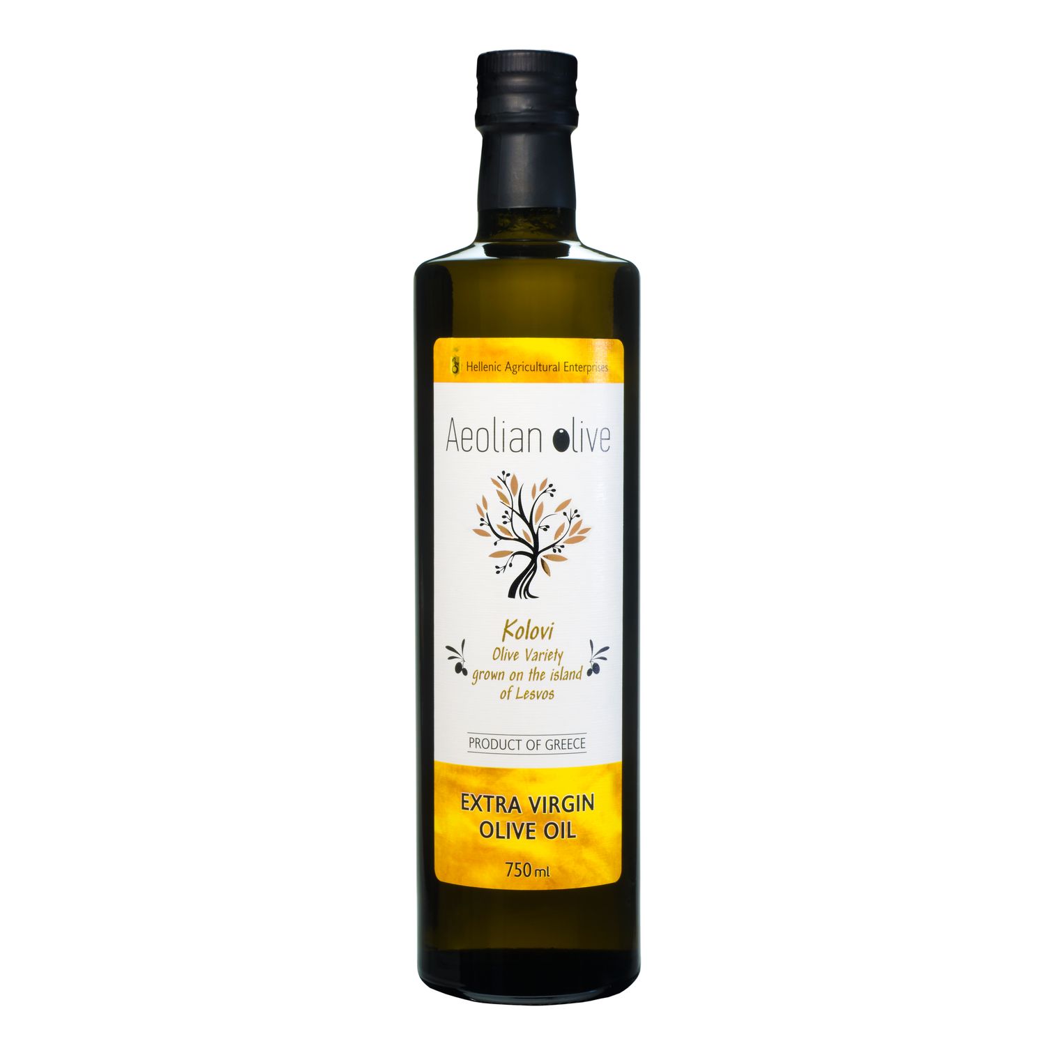 AEOLIAN OLIVE Extra Virgin Olive Oil 750ml (Glass Bottle)