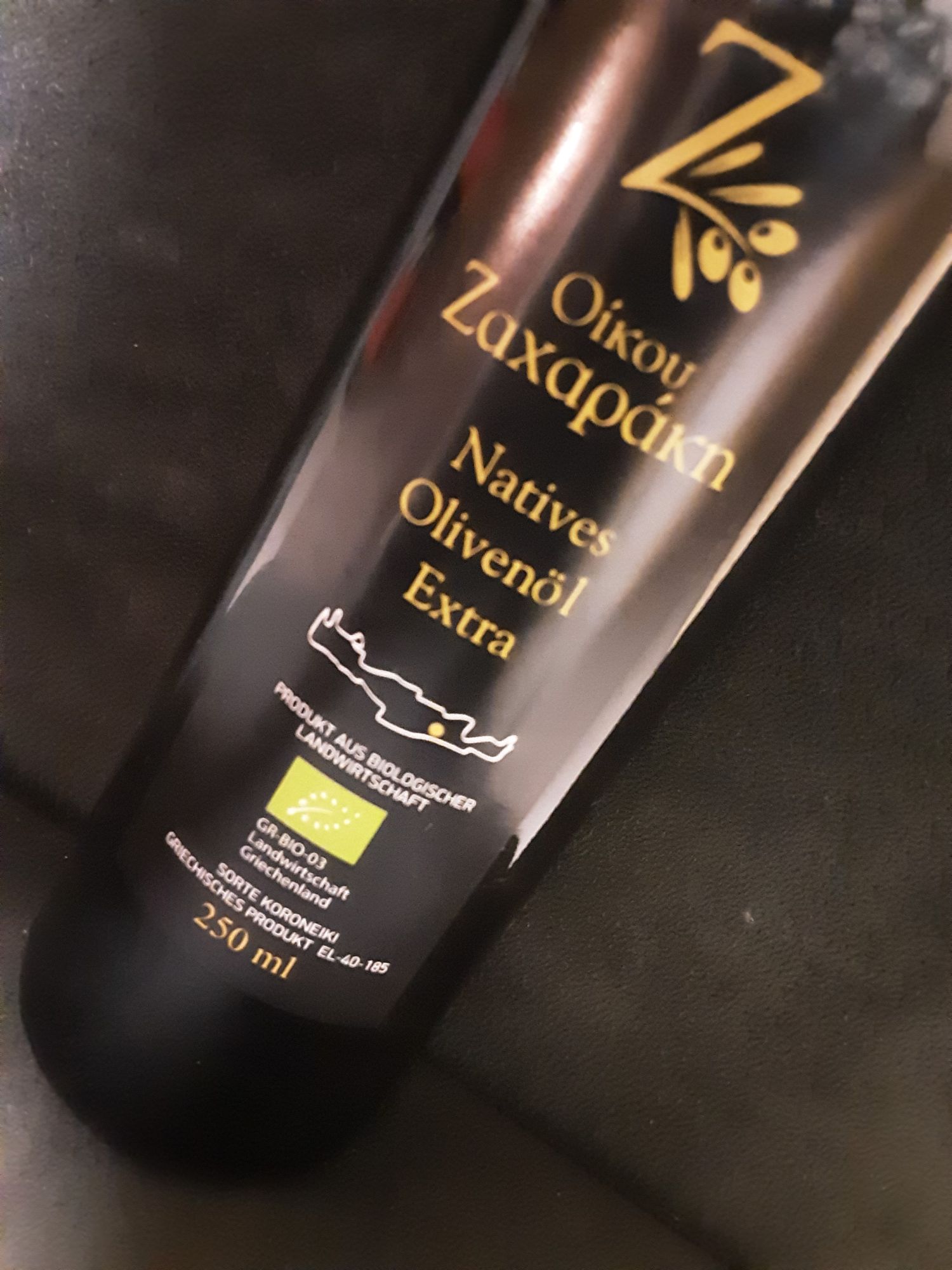 Organic Extra virgin Olive Oil 3L - Crete