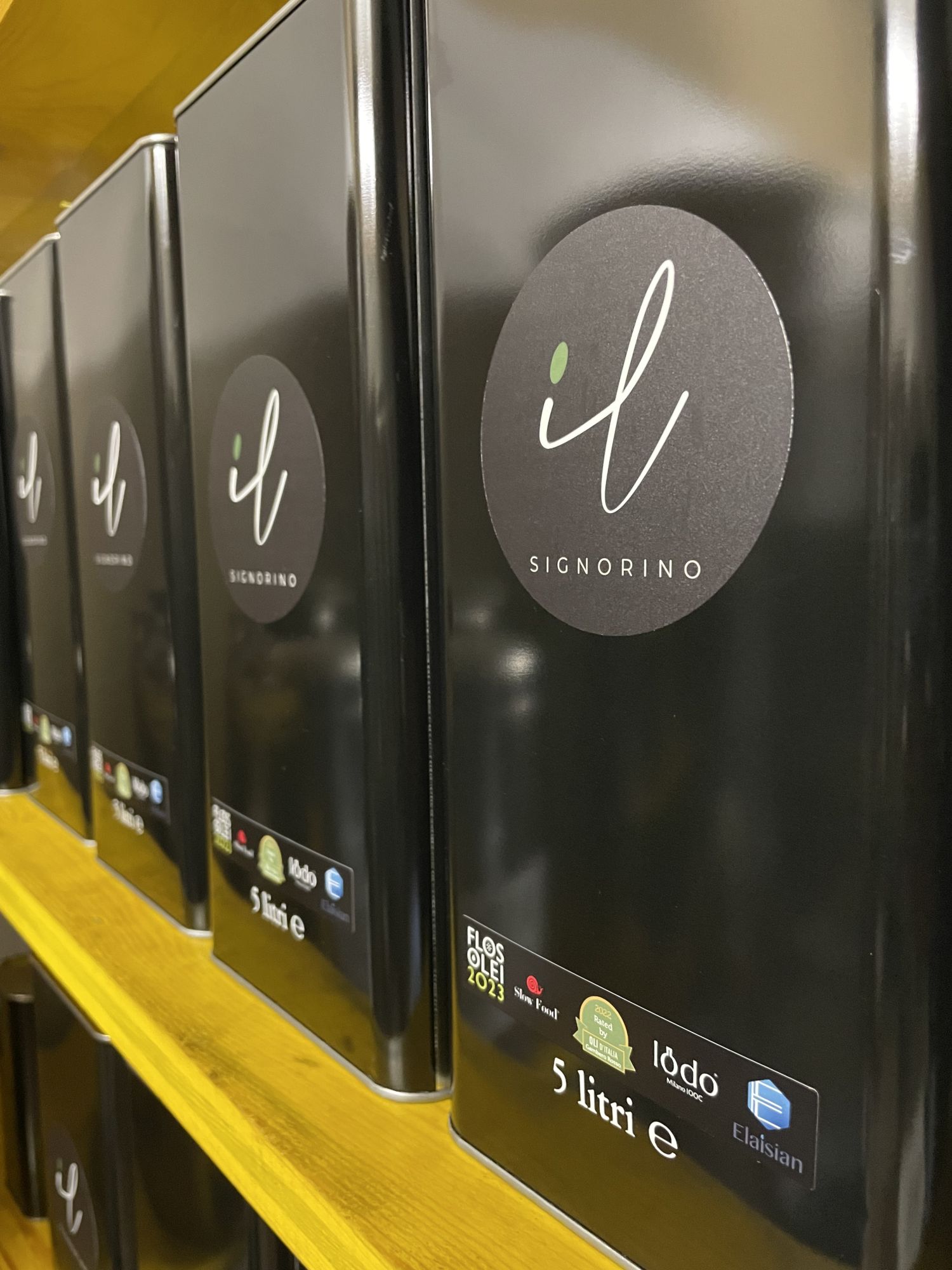 Extra Virgin Olive Oil Il Signorino Bio DOP Tuscia - 5 litres