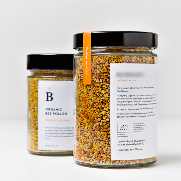 Fresh Polyfloral Organic Pollen 200g / 314ml