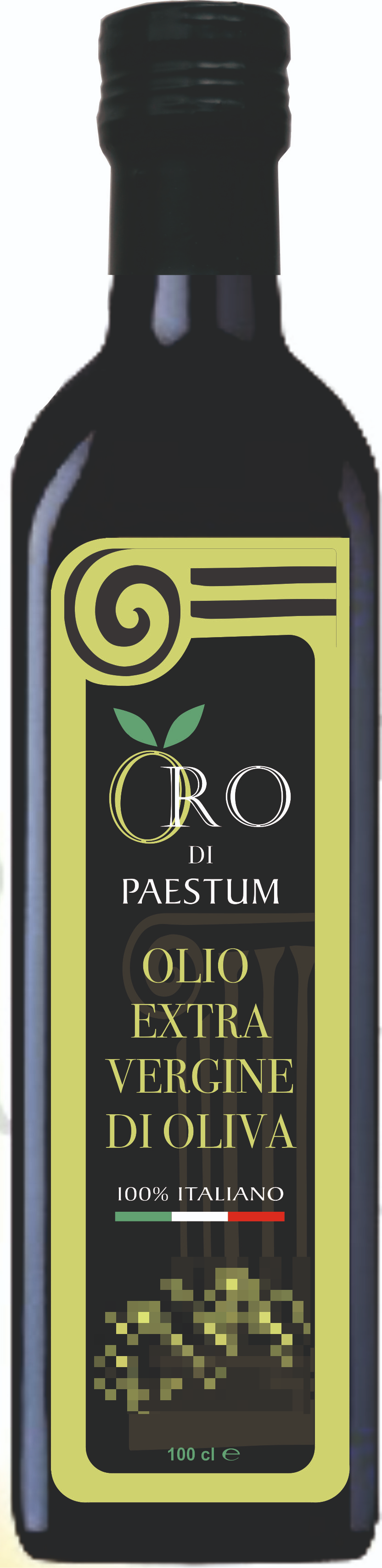 Extra virgin olive oil of Italian origin 1 litre bottle (6-pack)