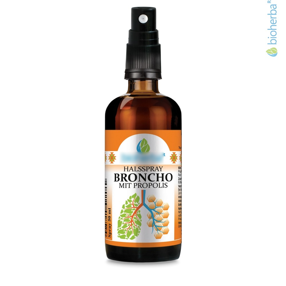 Throat spray BRONCHO with propolis