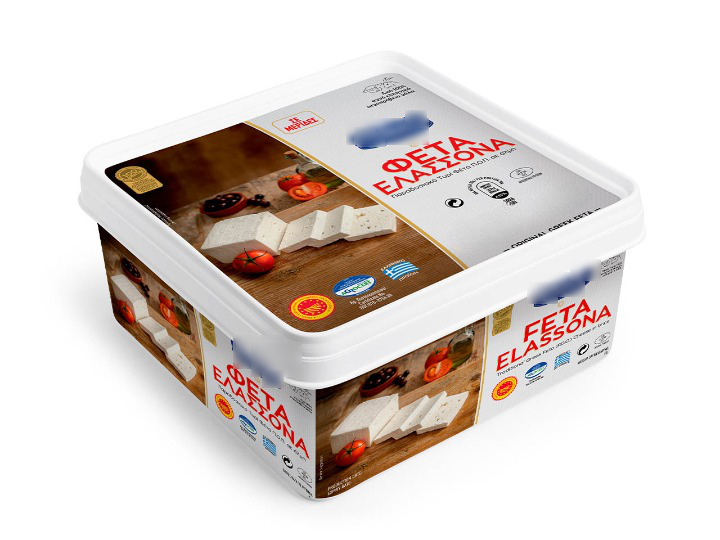 Elassona Feta PDO Cheese in Brine - 10kg Taper (Net Weight) - price Kg - Supplier Code: 4031