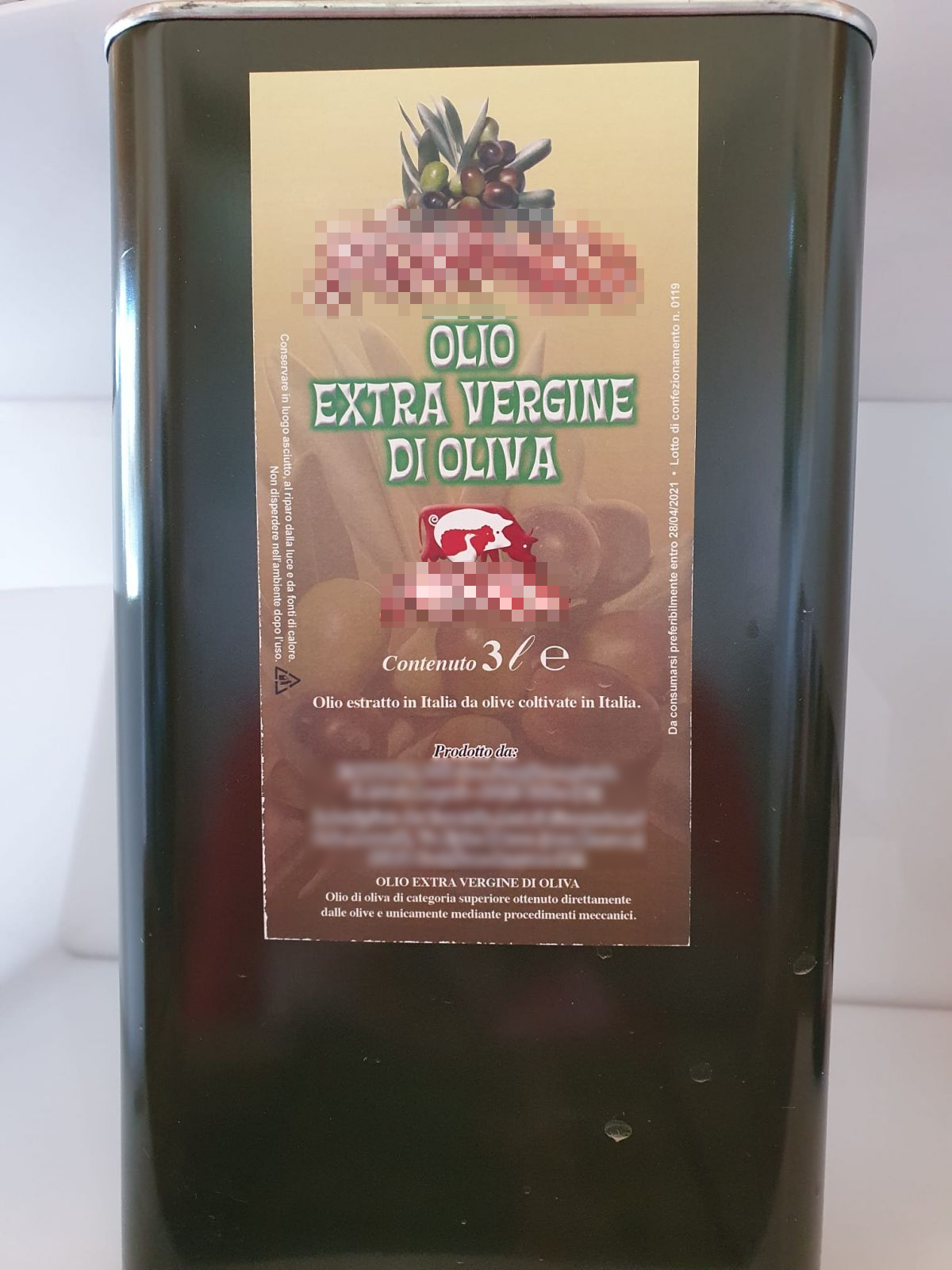 Extra virgin olive oil - 3L
