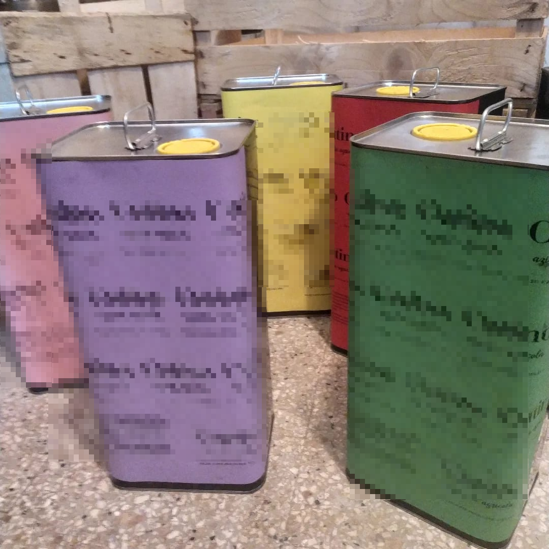 ORGANIC EXTRA-VIRGIN OLIVE OIL 2022 in can of 5 liters